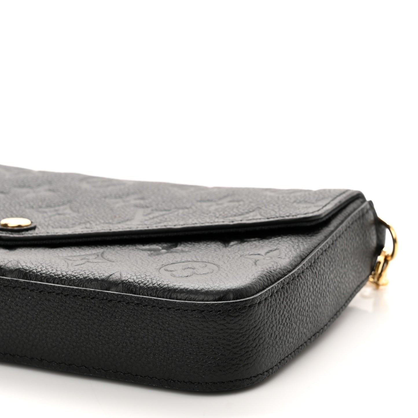 Empreinte Pochette Felicie Chain Wallet Black