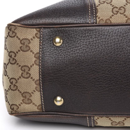 Gucci Monogram Medium Princy Tote Dark Brown 9 of 14
