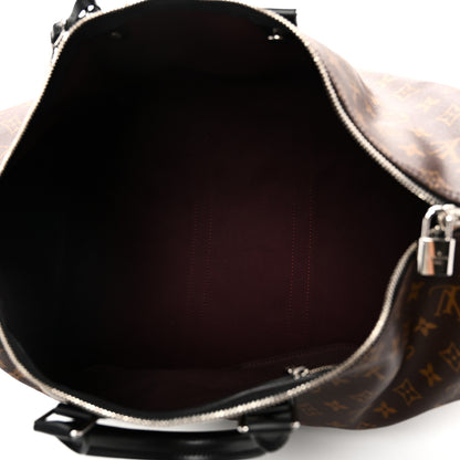 Louis Vuitton Monogram Macassar Keepall Bandouliere 45 4 of 8