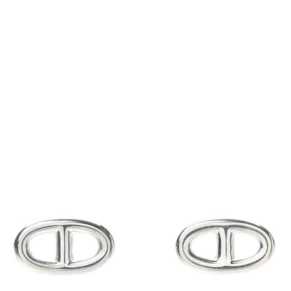 Hermes Sterling Silver TPM Farandole Earrings 1 of 5