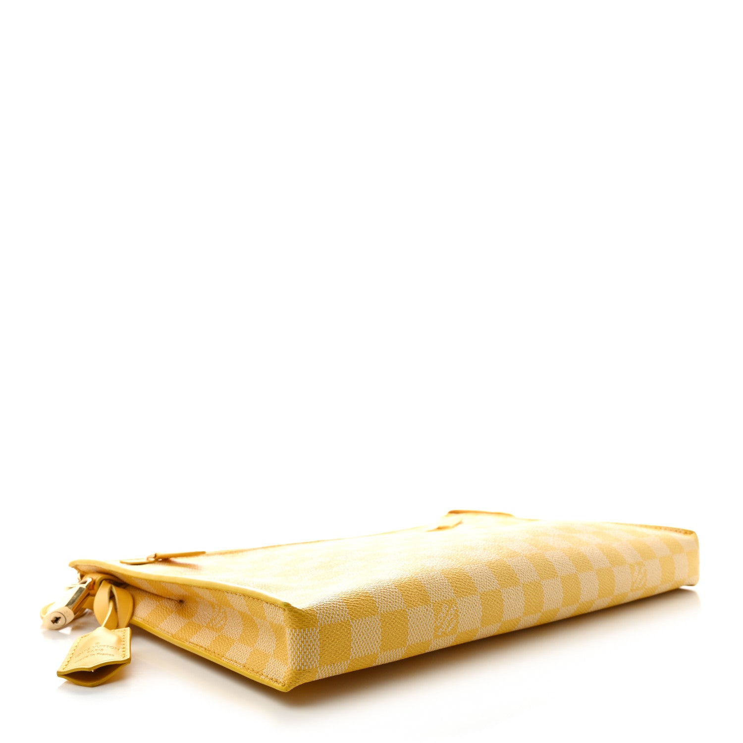 Louis Vuitton Damier Couleurs Kit Clutch Mimosa 4 of 7