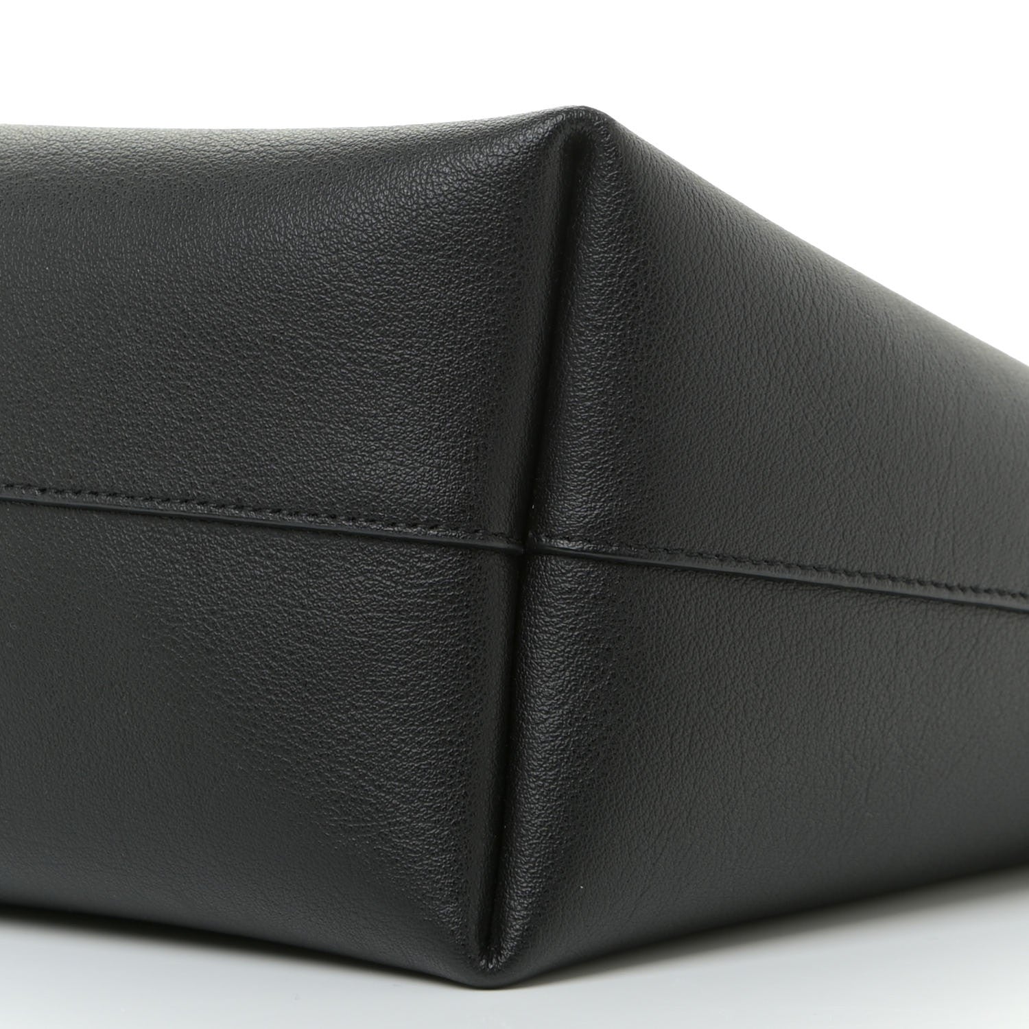 Saint Laurent Calfskin Large Shopping Tote Black 10 of 12