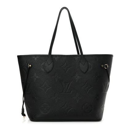 Louis Vuitton Empreinte Monogram Giant Neverfull MM Black 1 of 10
