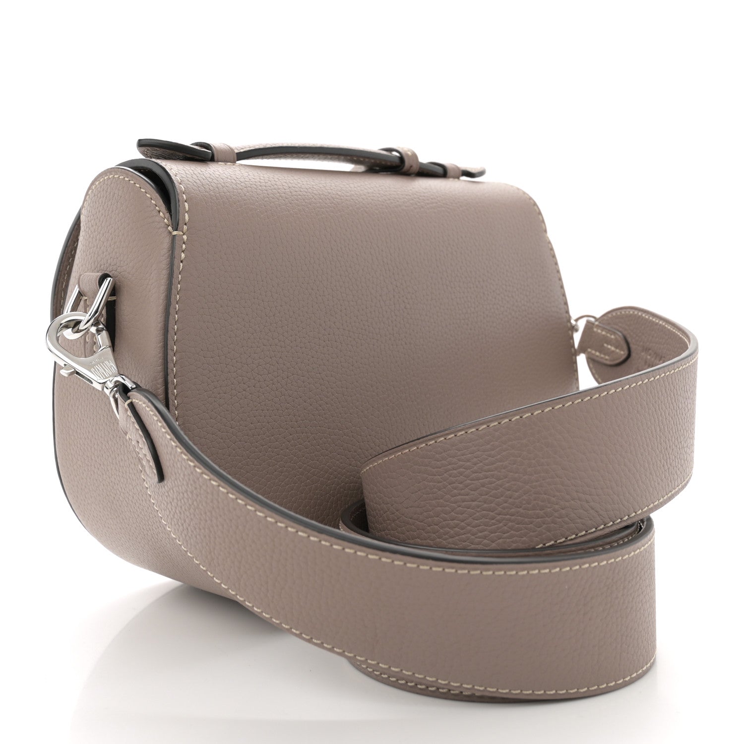 Moynat Taurillon Blush Flori PM Tourterelle 4 of 12