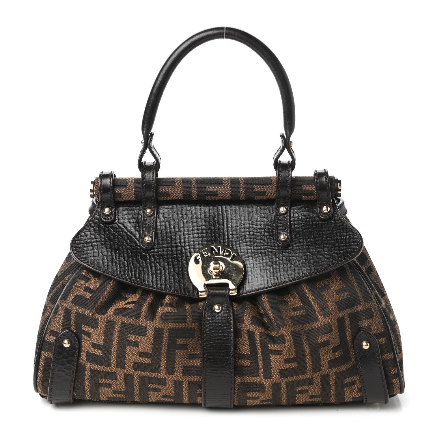 Fendi Zucca Small Magic Bag Tobacco 1 of 10