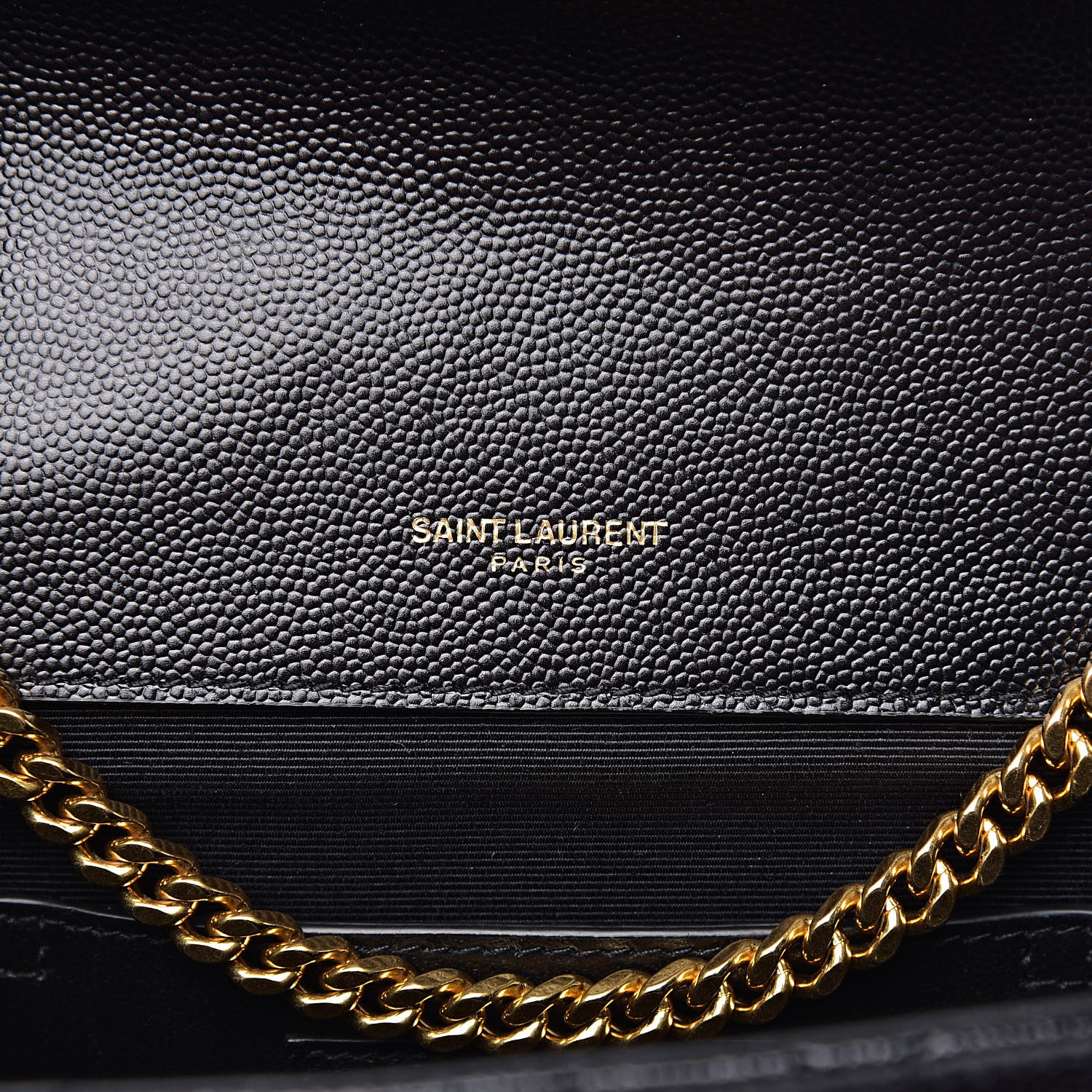 Saint Laurent Grain De Poudre Textured Mixed Matelasse Triquilt Small Monogram Satchel Black 6 of 10
