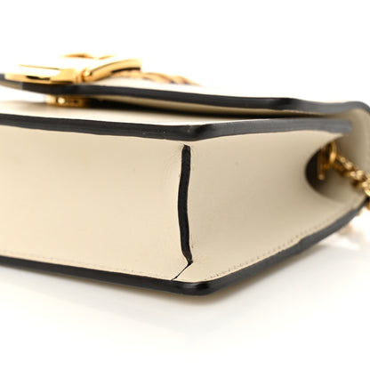 Gucci Calfskin Super Mini Sylvie Chain Shoulder Bag White 10 of 14