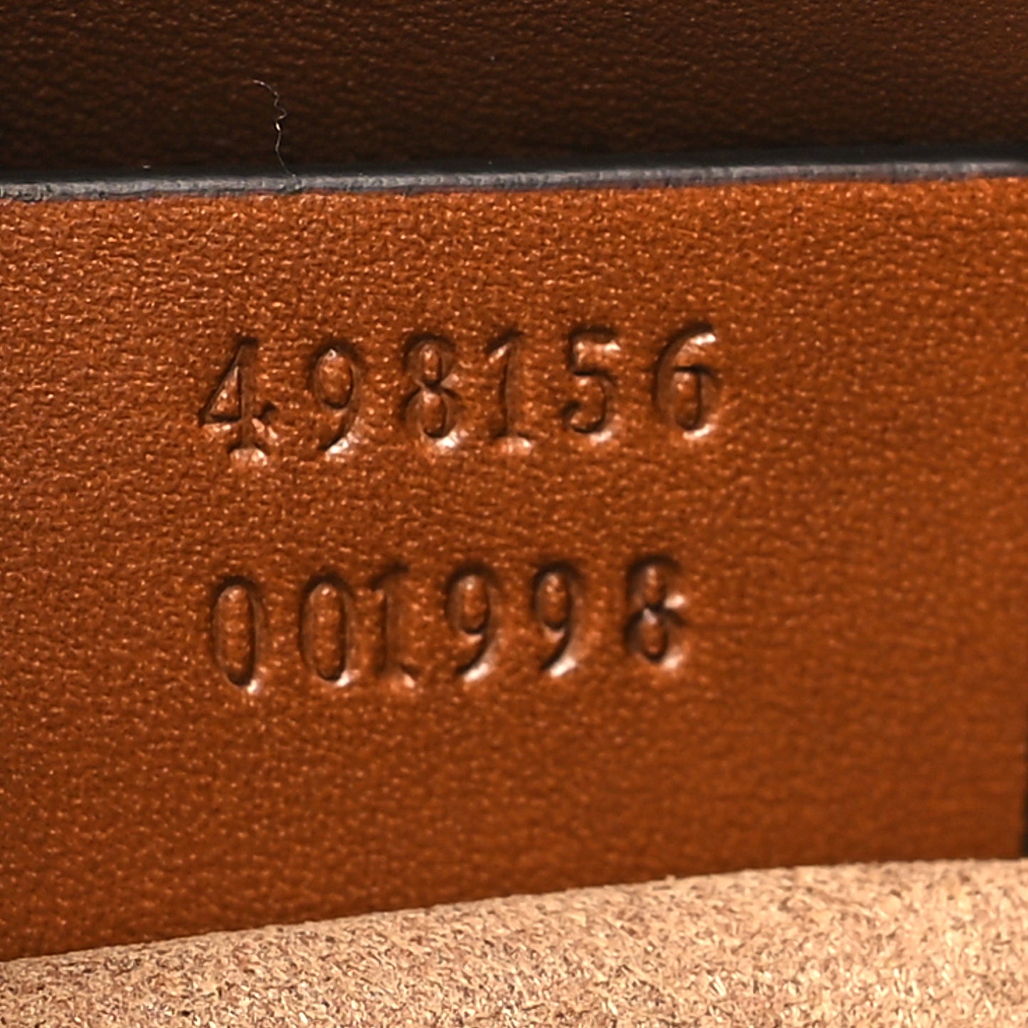 GG Supreme Monogram Calfskin Small Padlock Tote Beige Ebony Tuscany