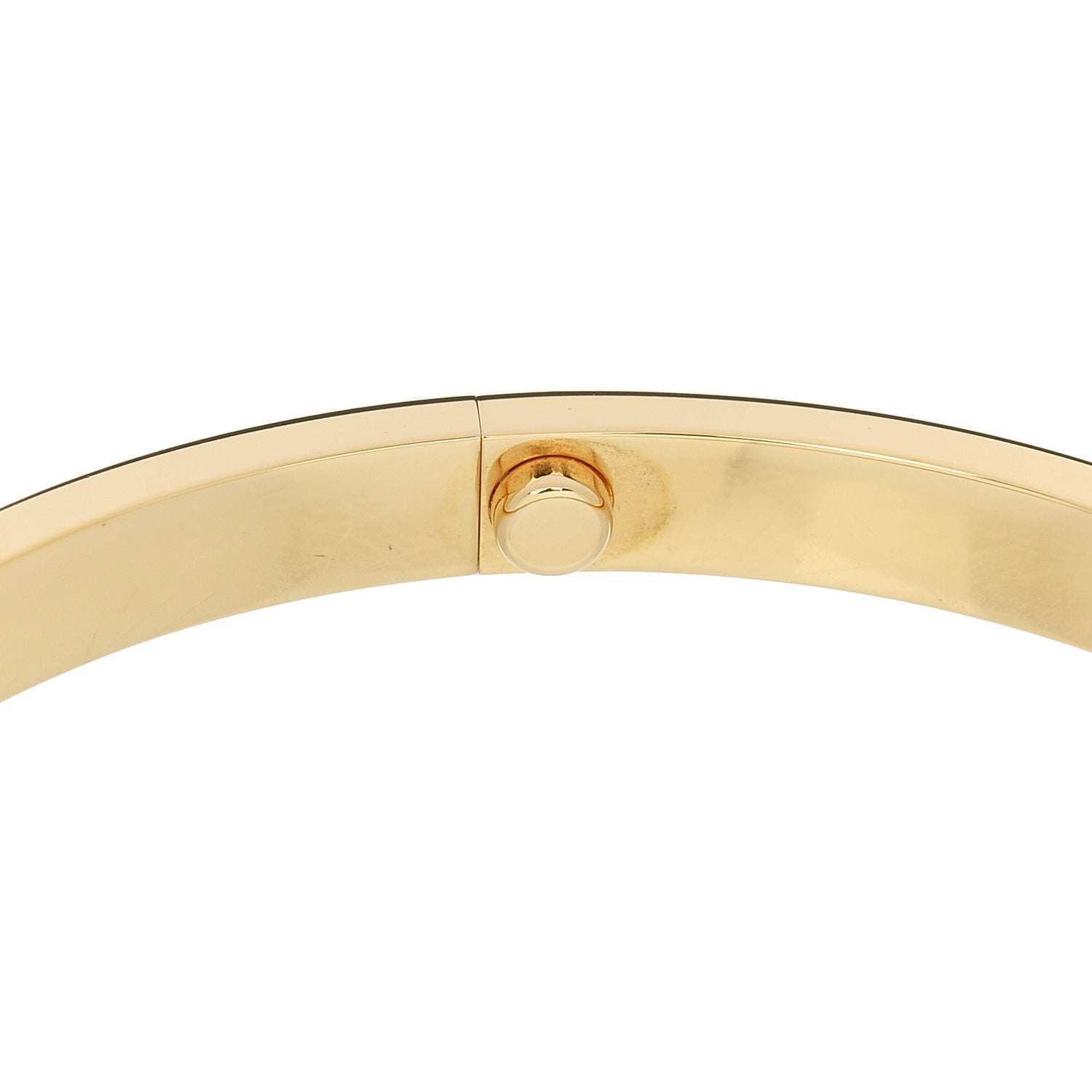 Cartier 18K Yellow Gold Medium LOVE Bracelet 19 7 of 8