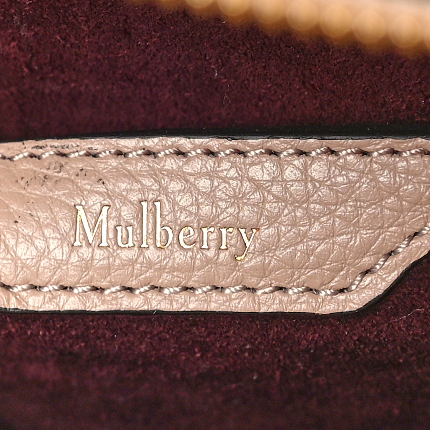 Mulberry Small Classic Grain Mini Zipped Bayswater Rosewater 6 of 8