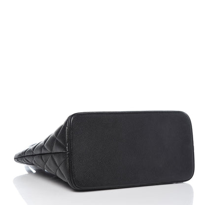 Chanel Caviar Quilted Medallion Tote Black 4 of 6