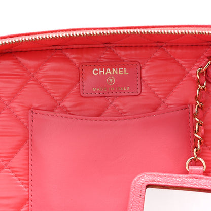 Chanel Caviar Quilted Large Vanity Pouch Pink 7 of 11