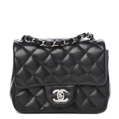 Chanel Caviar Quilted Mini Square Flap Black 1 of 11