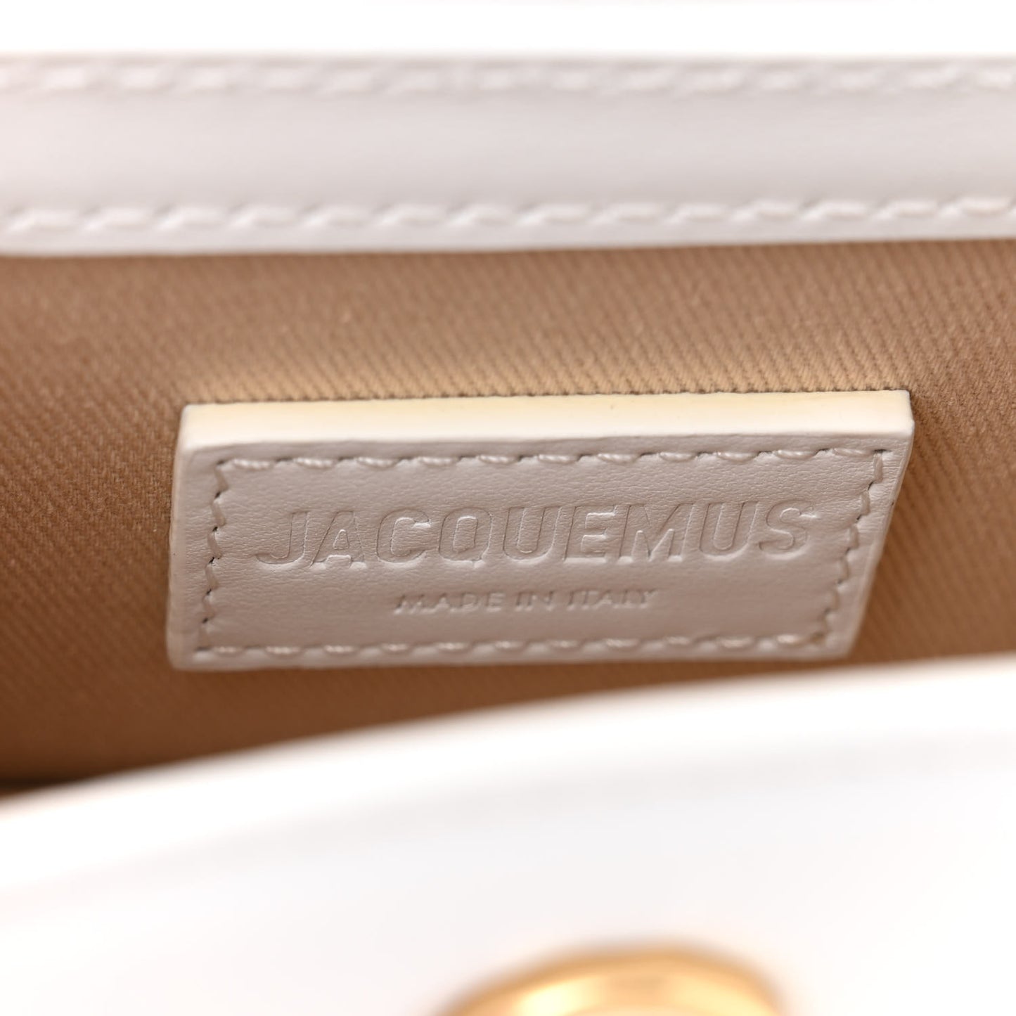 Smooth Calfskin Le Chiquito White
