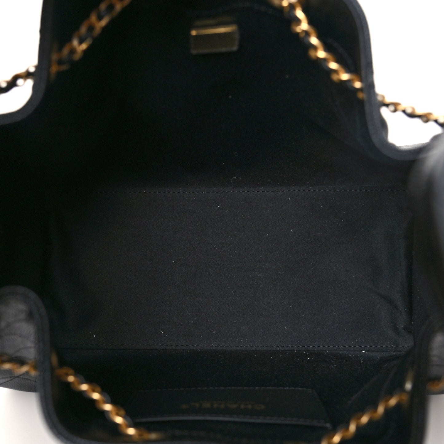 Caviar Quilted Small Chanel 25 Handbag Black
