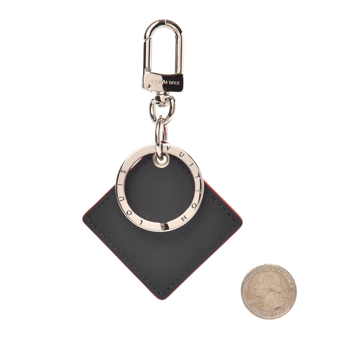 Damier Cobalt Latitude America's Cup Key Holder