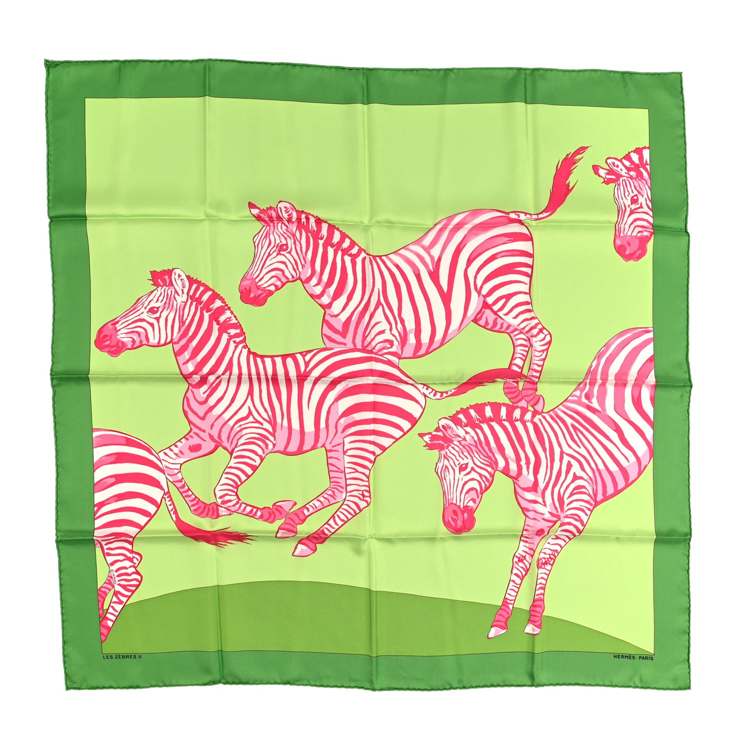 Silk Les Zebres II Scarf 90