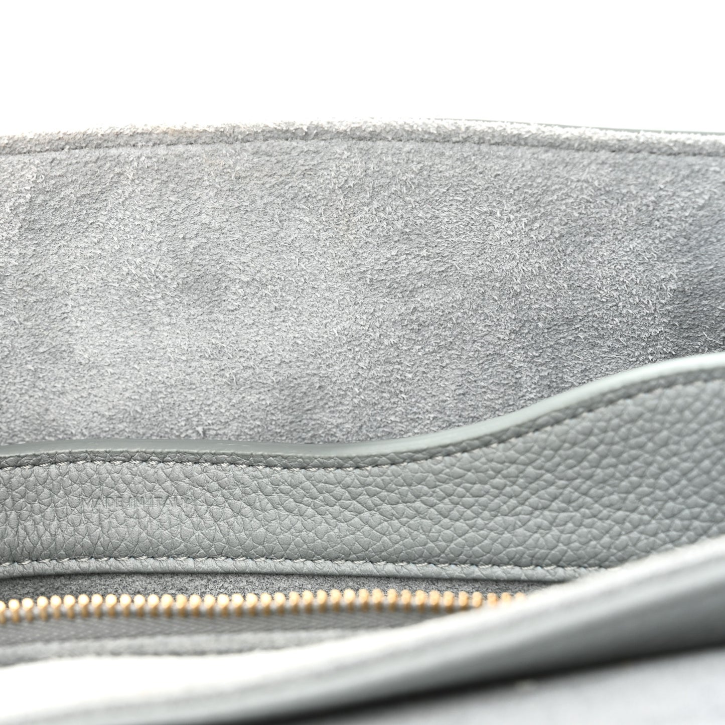 Grained Calfskin Teen Soft 16 Shoulder Bag Ice Blue