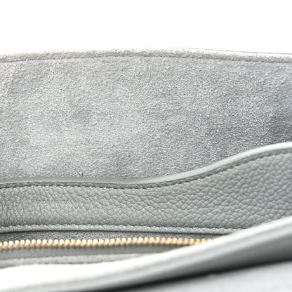 Celine Grained Calfskin Teen Soft 16 Shoulder Bag Ice Blue 6 of 11