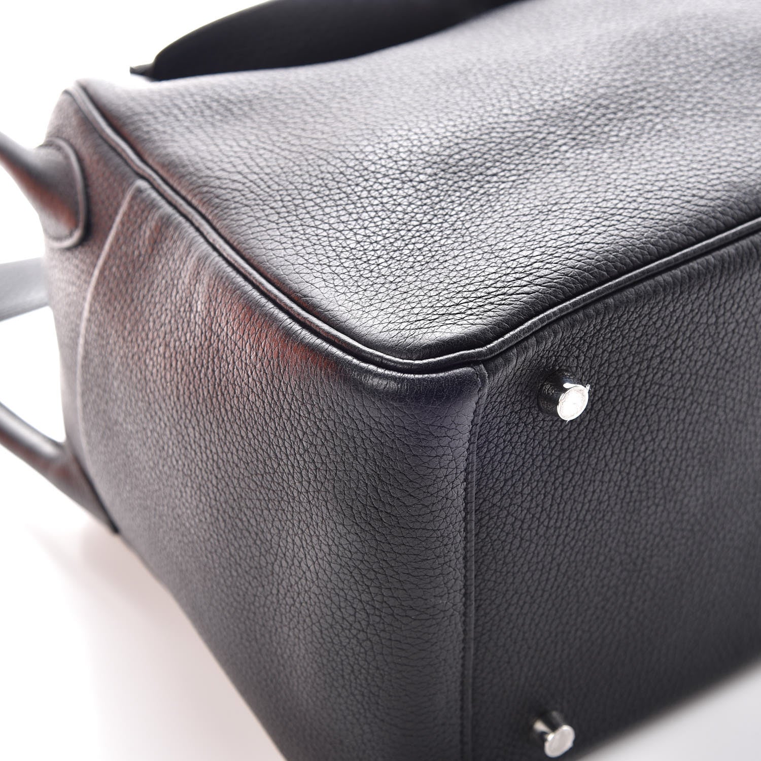 Hermes Taurillon Clemence Lindy 30 Black 12 of 15