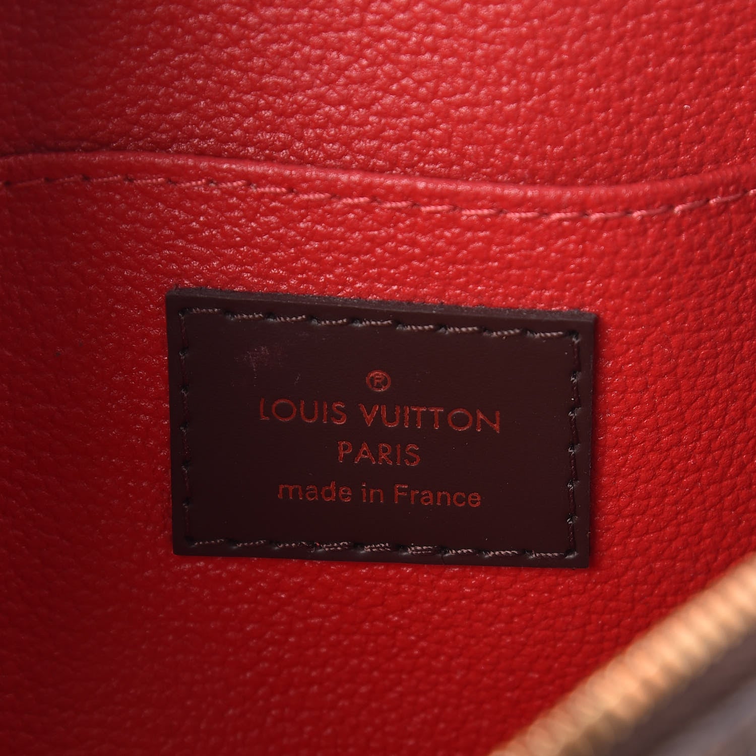 Louis Vuitton Damier Ebene Cosmetic Pouch 8 of 8