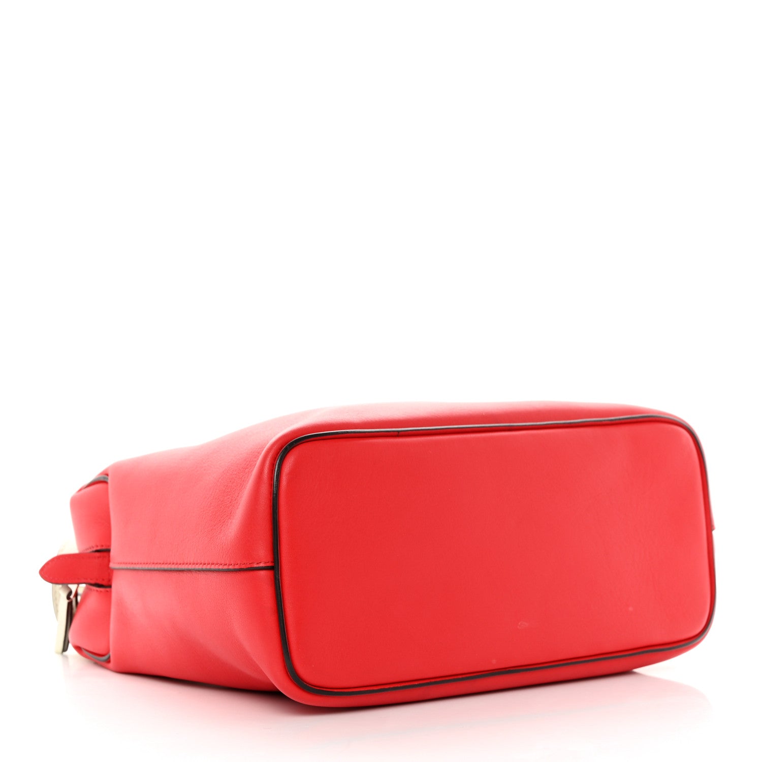 Celine Lambskin Small Soft Cube Satchel Bright Red 4 of 9