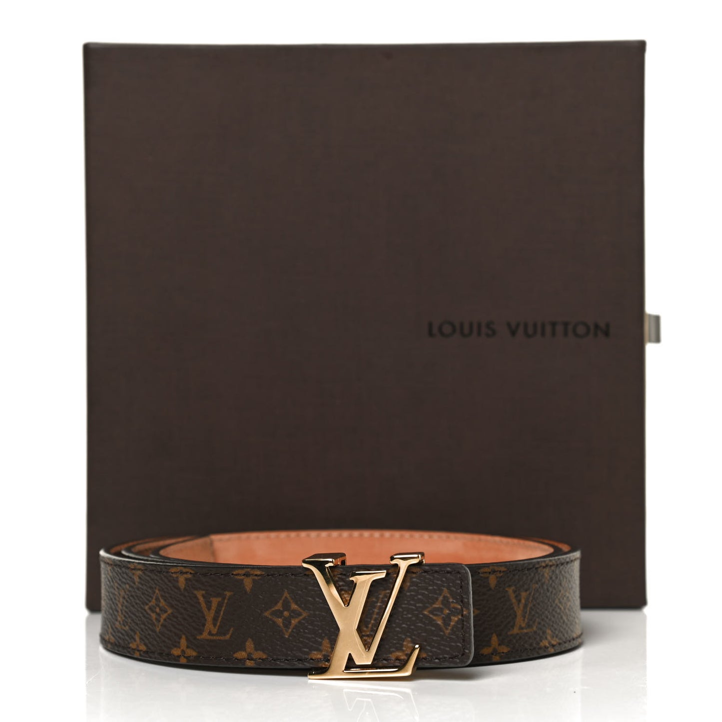 Monogram 25mm LV Initiales Belt 85 34