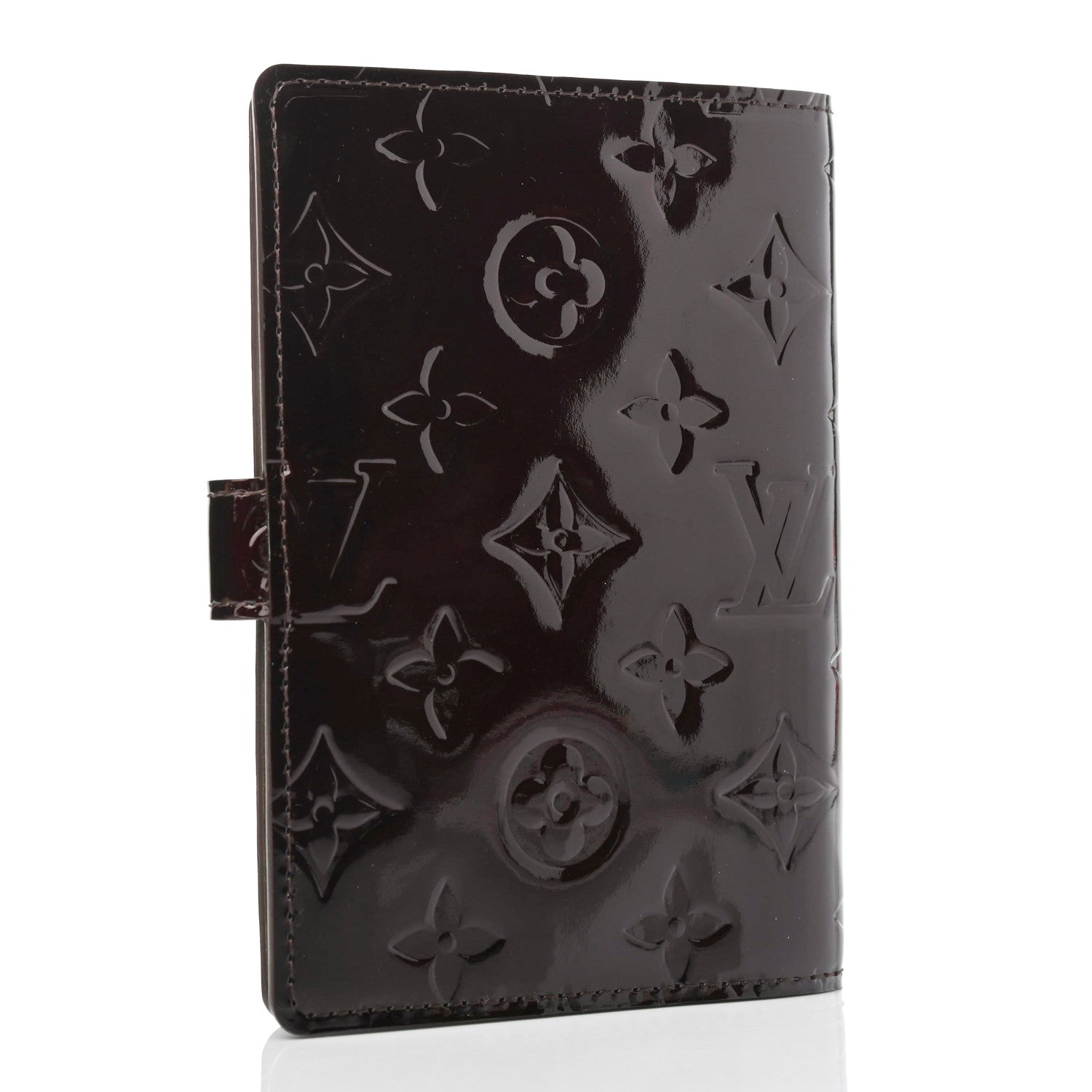 Louis Vuitton Vernis Small Ring Agenda Cover Amarante 2 of 4