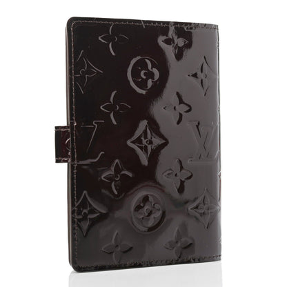 Louis Vuitton Vernis Small Ring Agenda Cover Amarante 2 of 4