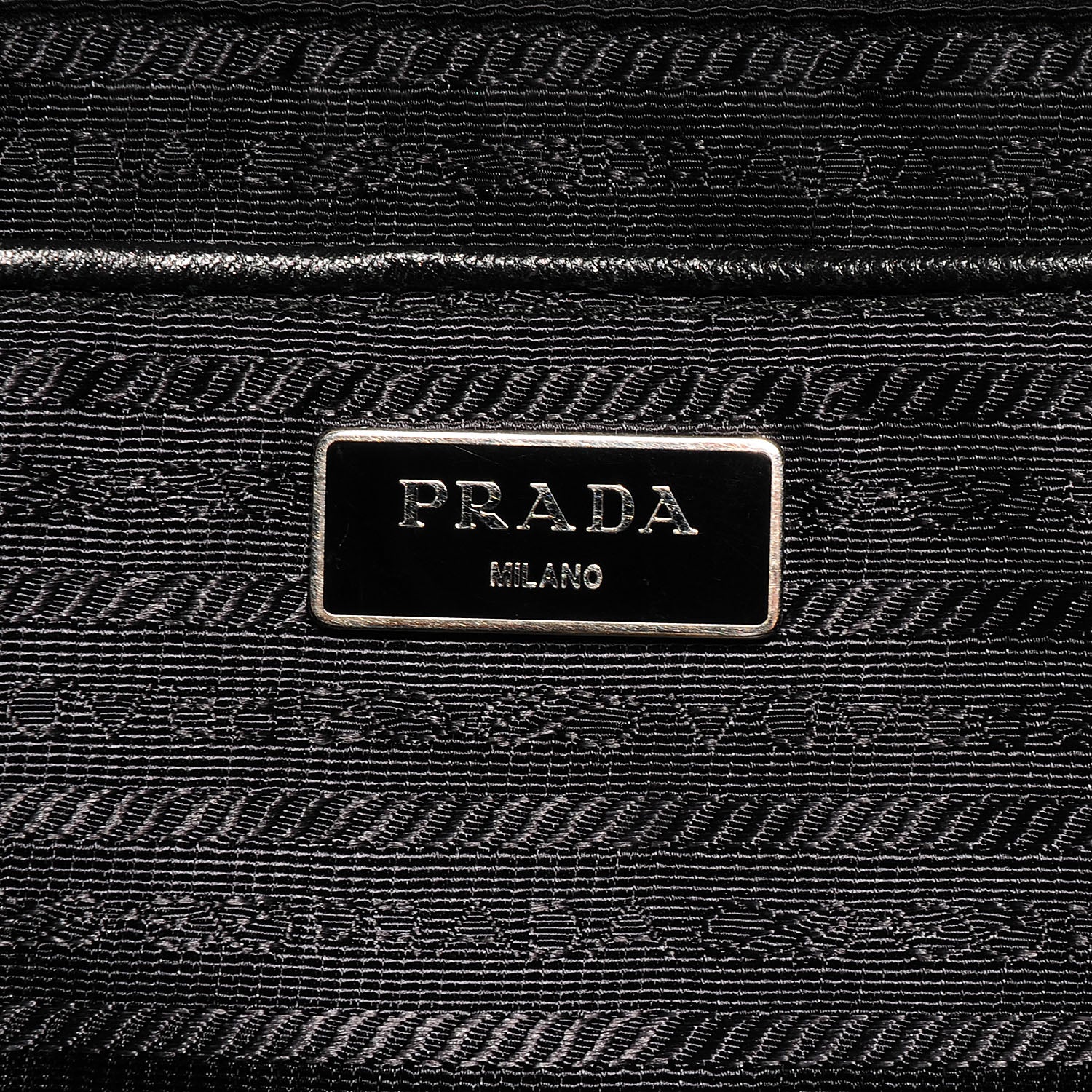 Prada Tessuto Robot Shopping Tote Black 6 of 8