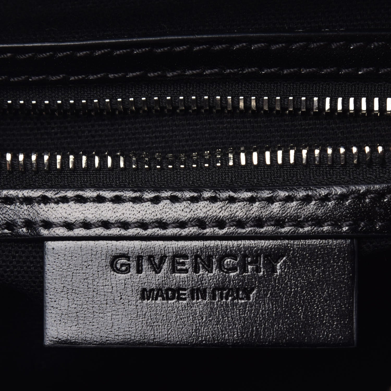 Givenchy Shiny Lord Calfskin Mini Antigona Black 7 of 10