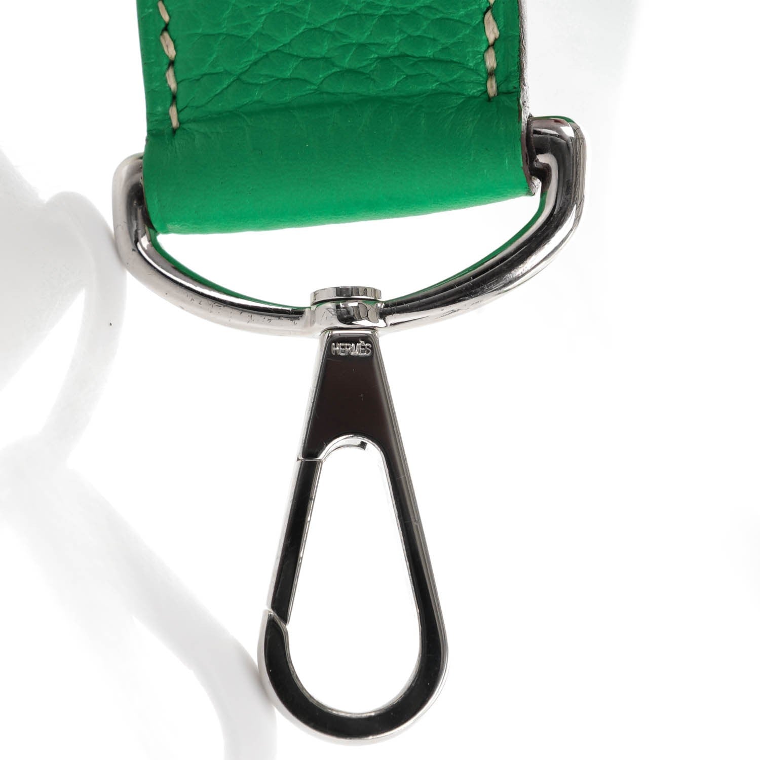 Hermes Taurillon Clemence Eclat Jypsiere 34 Menthe Etoupe 12 of 17