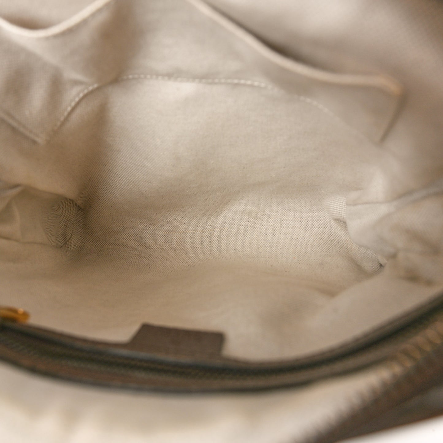 GG Supreme Monogram Web Small Ophidia Messenger Bag Brown