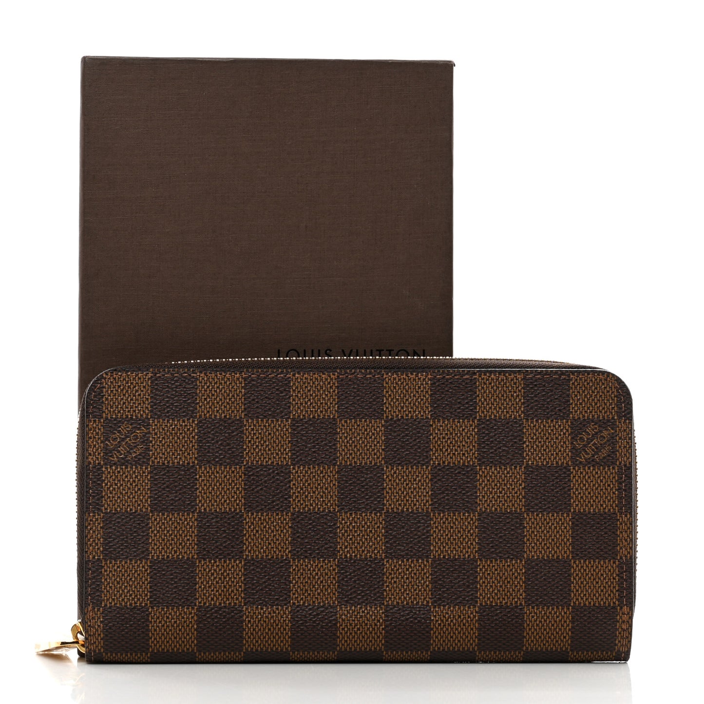 Damier Ebene Zippy Wallet