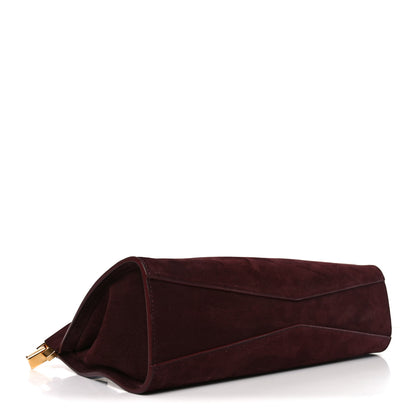 Alaia Nubuck Medium Le Click East West Bag Rouge Grenat 4 of 9