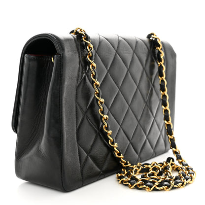 Chanel Lambskin Quilted Medium Single Flap Black 3 of 10