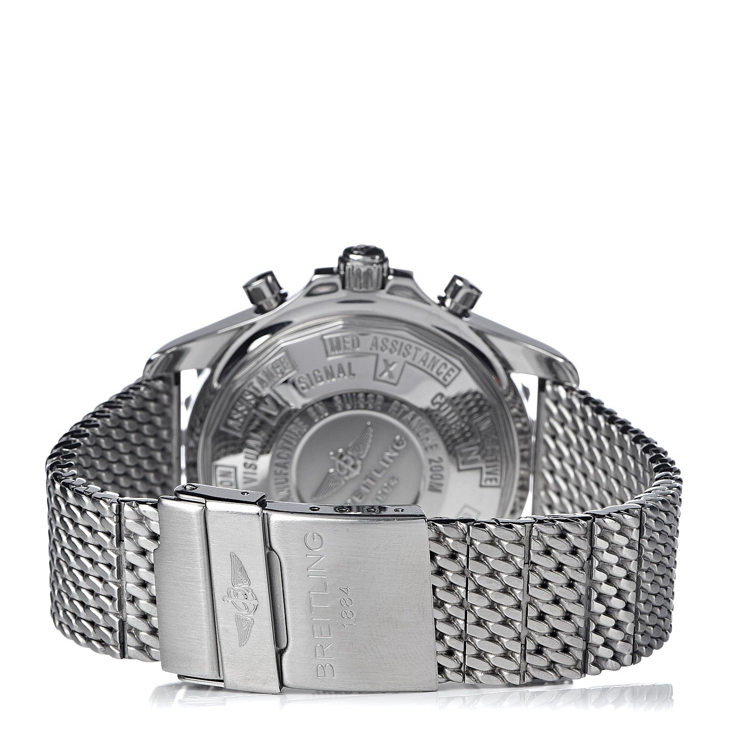 Breitling Stainless Steel 46mm Chronospace Chronograph Automatic Watch Black A23360 4 of 6
