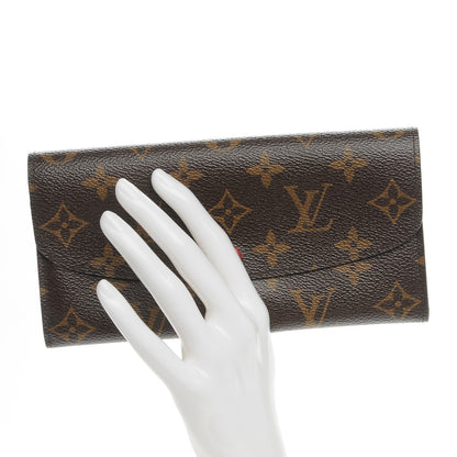 Louis Vuitton Monogram Emilie Wallet Red 2 of 9