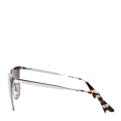 Prada Polarized Cat Eye Sunglasses SPR 68T Silver 4 of 6