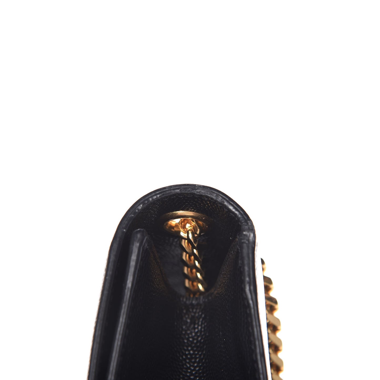 Grain De Poudre Medium Classic Monogram Kate Satchel Black