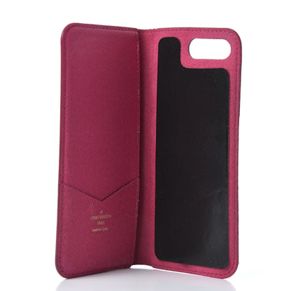 Louis Vuitton Monogram iPhone 7/8 Plus Folio Case Pink 4 of 9