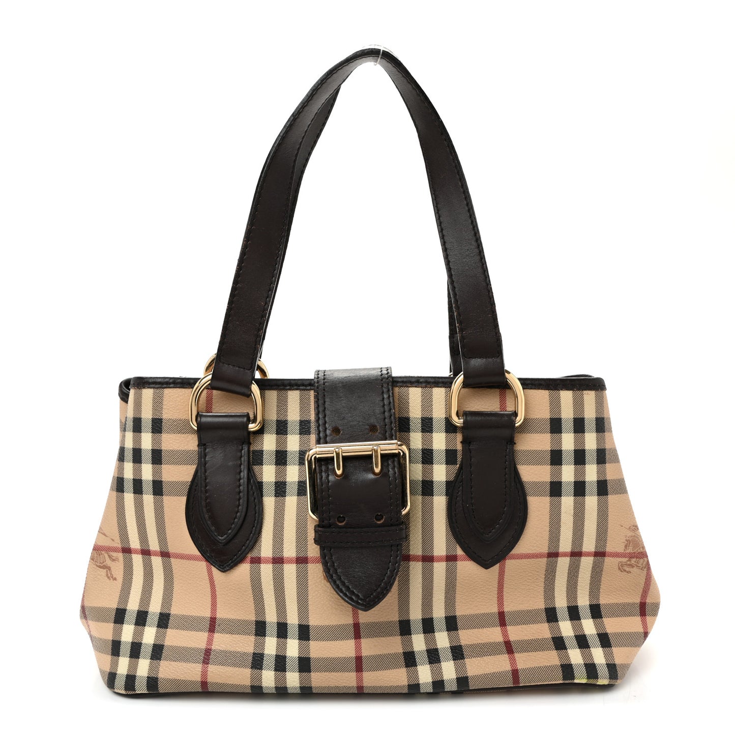Haymarket Check Eden Tote Chocolate