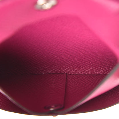 Hermes Epsom Bastia Coin Purse Rose Pourpre 5 of 8