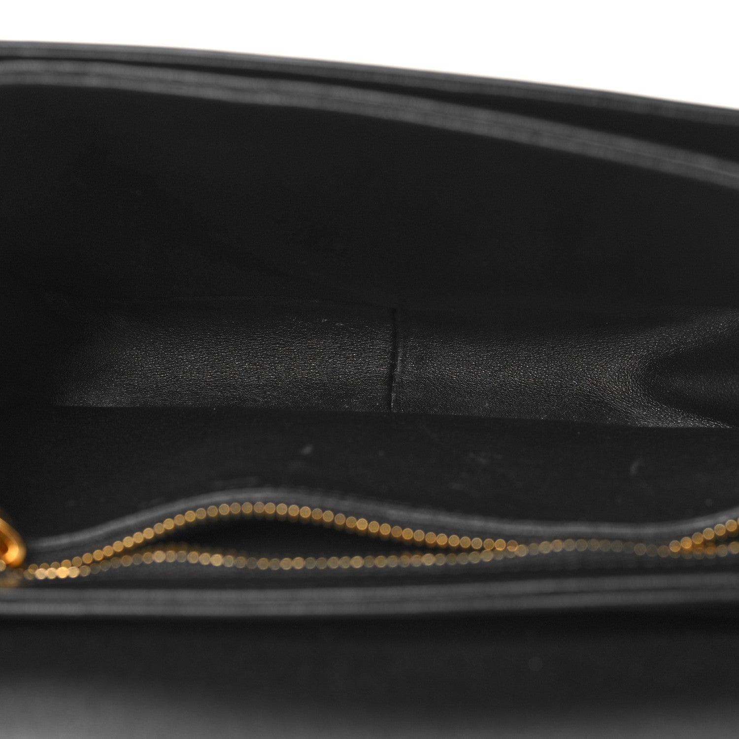 Celine Shiny Calfskin Teen Triomphe Black 4 of 11