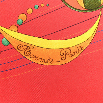 Hermes Silk La Danse Du Cosmos Scarf 90 2 of 5