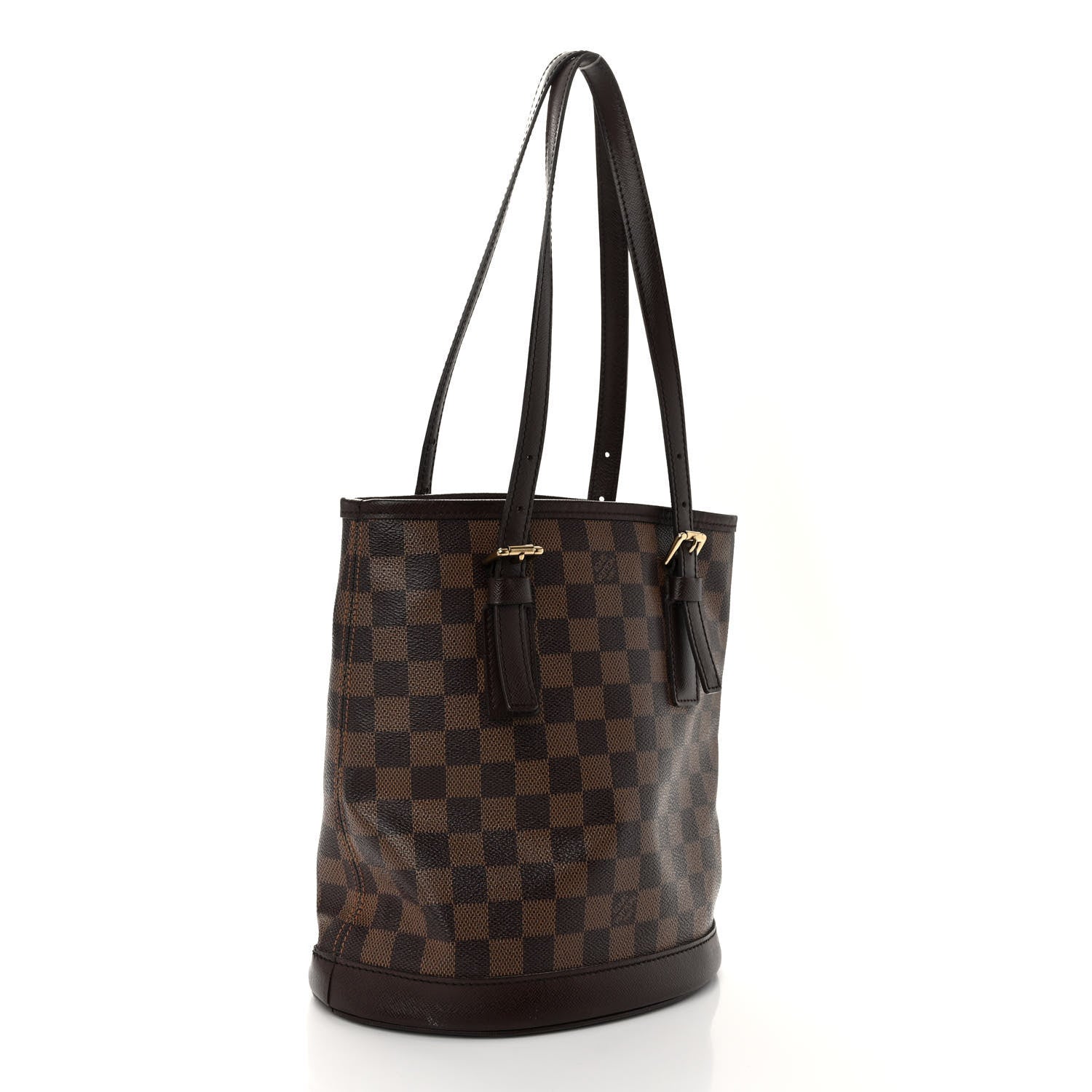 Louis Vuitton Damier Ebene Marais Bucket 23 4 of 10