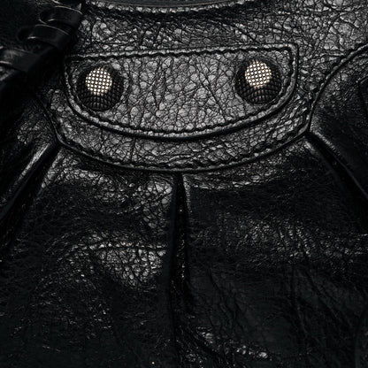 Balenciaga Agneau Arena Le Cagole Shoulder Bag XS Black 6 of 9