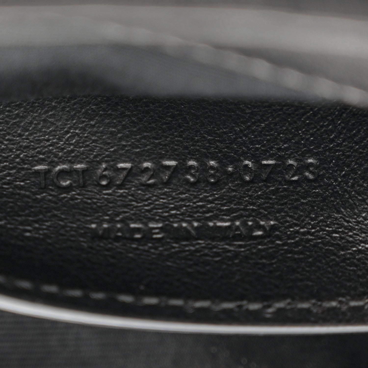 Saint Laurent Lambskin Quilted Monogram Mini Nolita Black 7 of 11