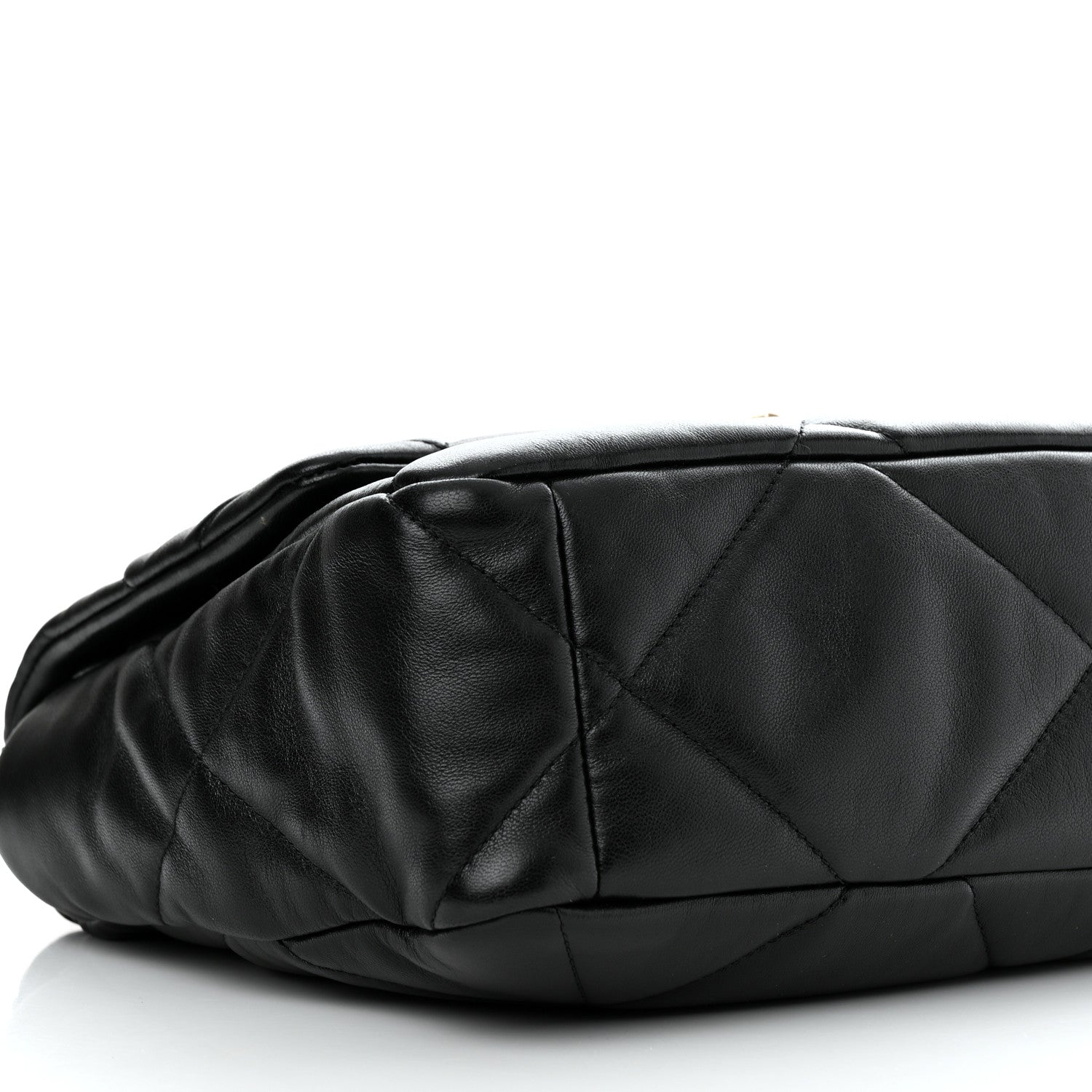 Chanel Lambskin Quilted Large Chanel 19 Flap Black 9 of 11