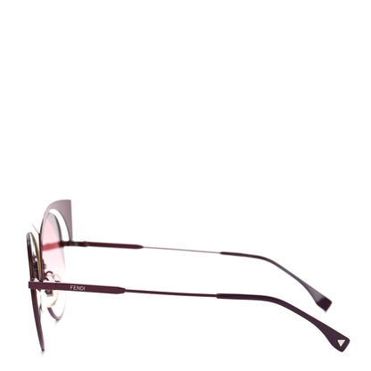 Fendi Hypnoshine Sunglasses FF 0215/S Burgundy Yellow 5 of 11